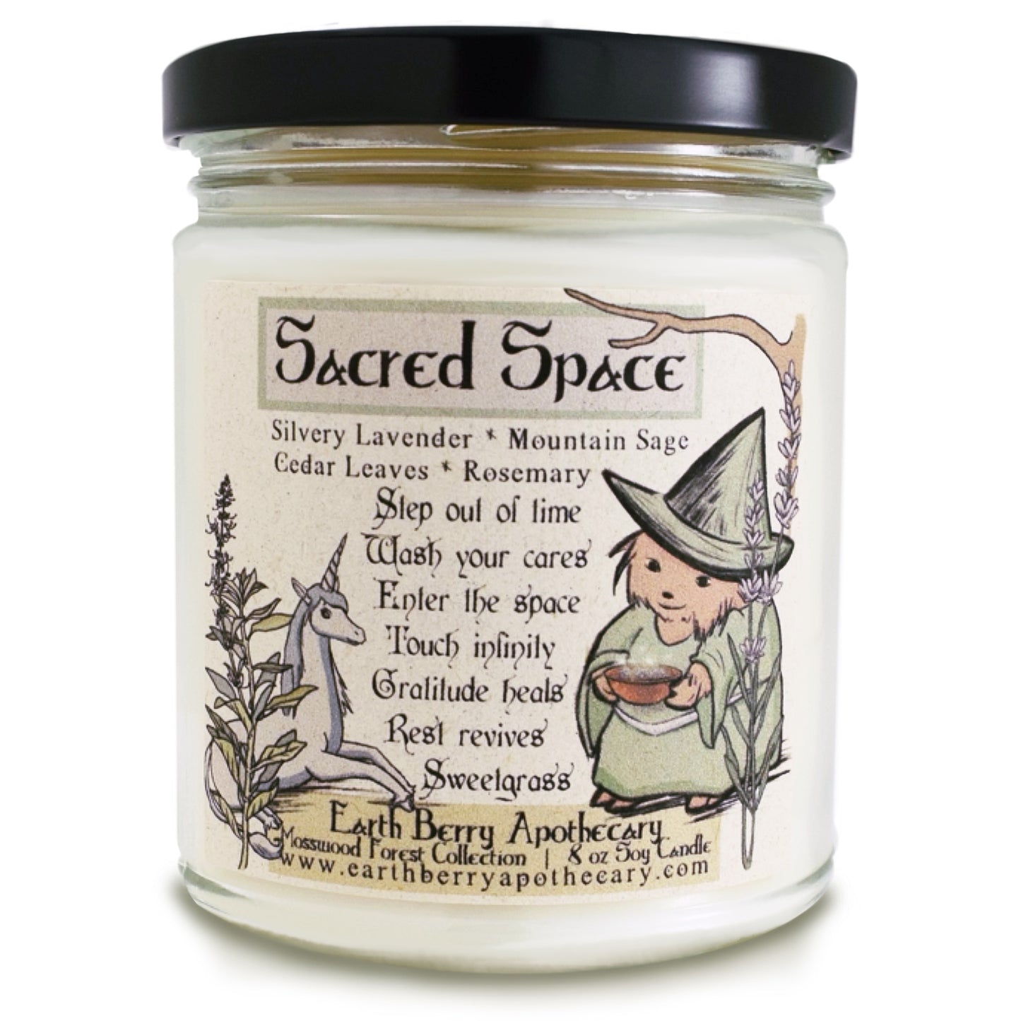Sacred Space | Sage & Lavender Soy Candle