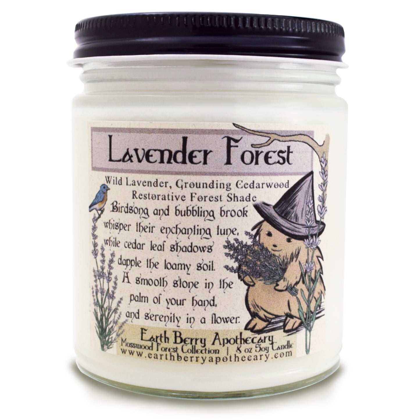 Lavender Forest | Cedar and Lavender Soy Candle