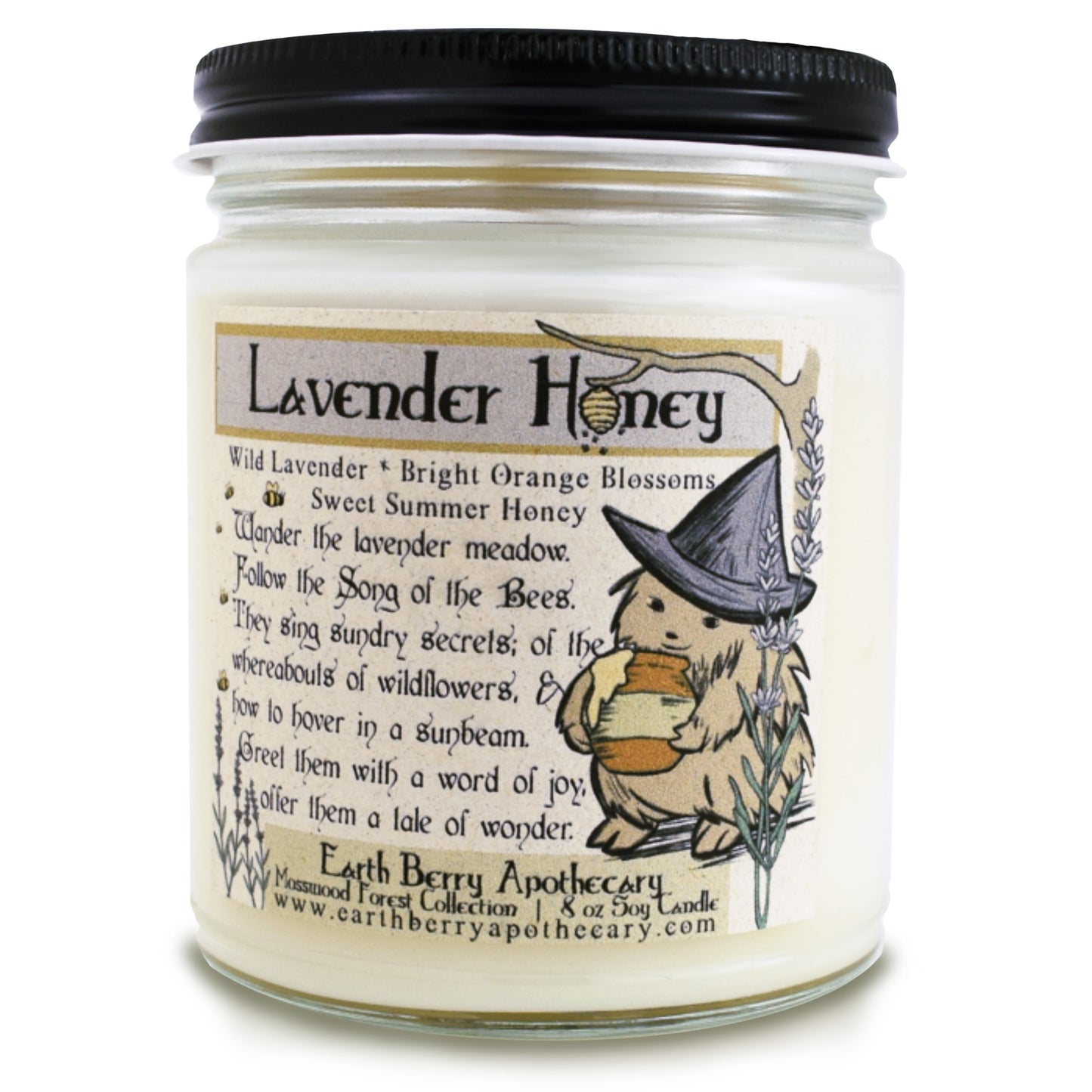 Lavender Honey Soy Candle