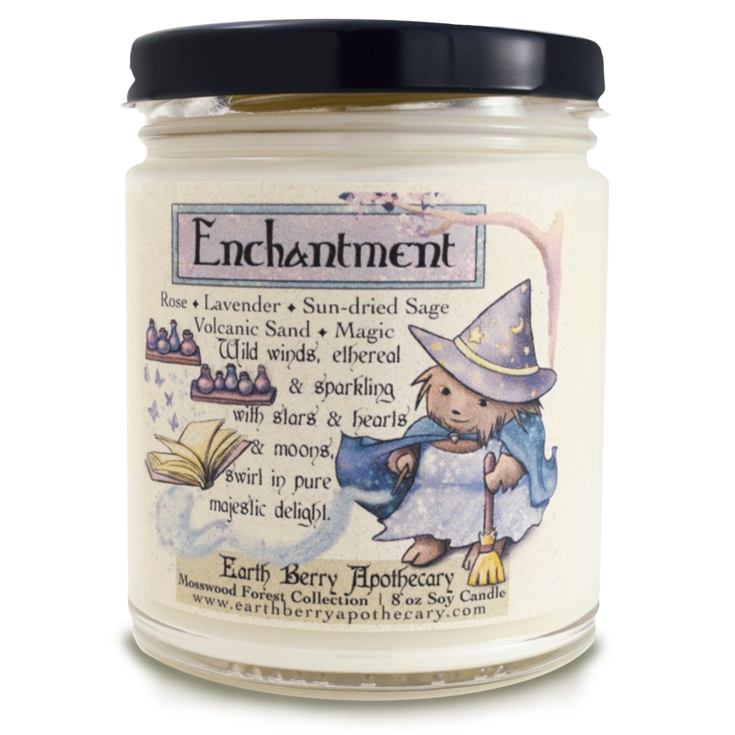 Enchantment | Volcanic Sand & Lavender Soy Candle