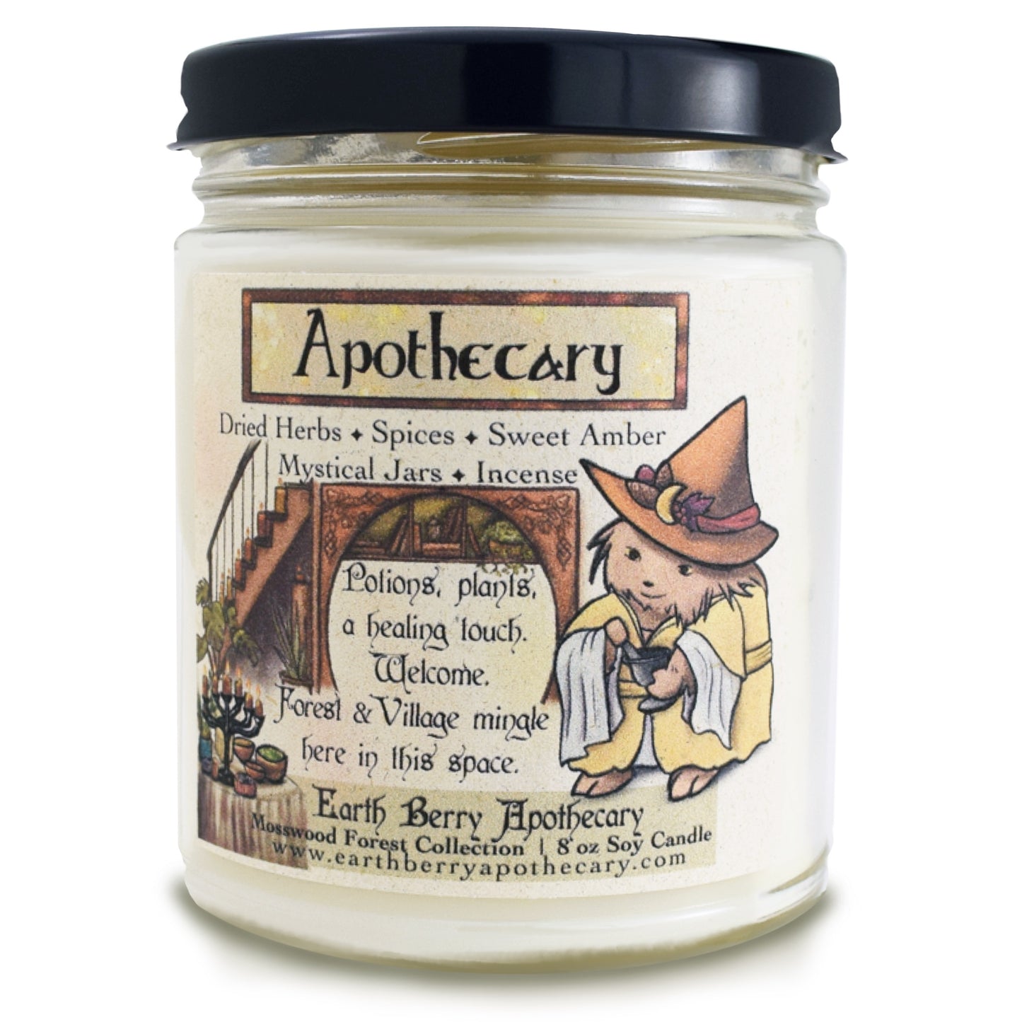 Apothecary | Amber and Spice Soy Candle