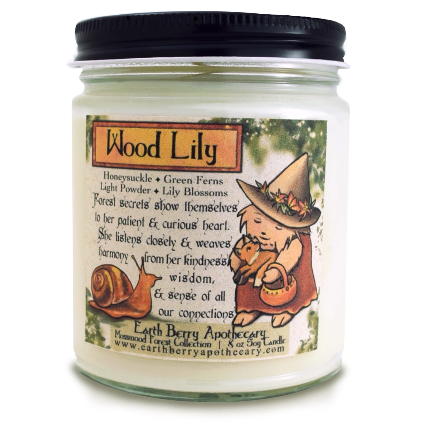 Wood Lily Soy Candle