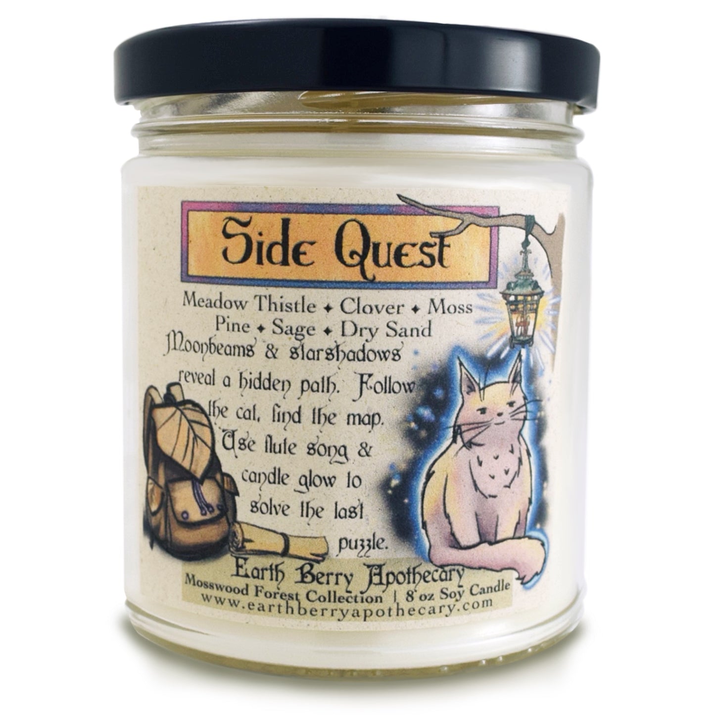 Side Quest | Meadow Thistle & Clover Soy Candle