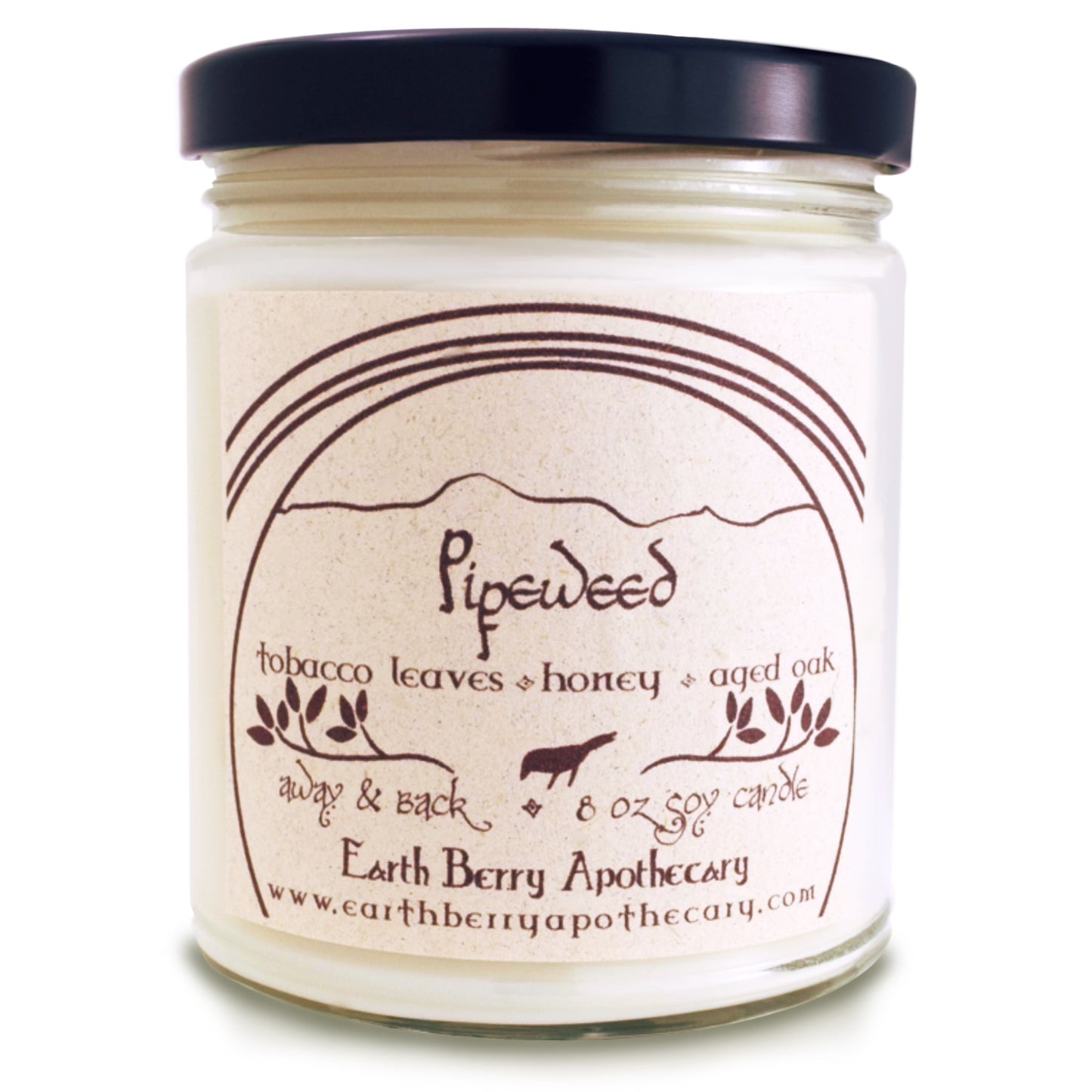 Pipeweed | Amber Honey & Tobacco Soy Candle