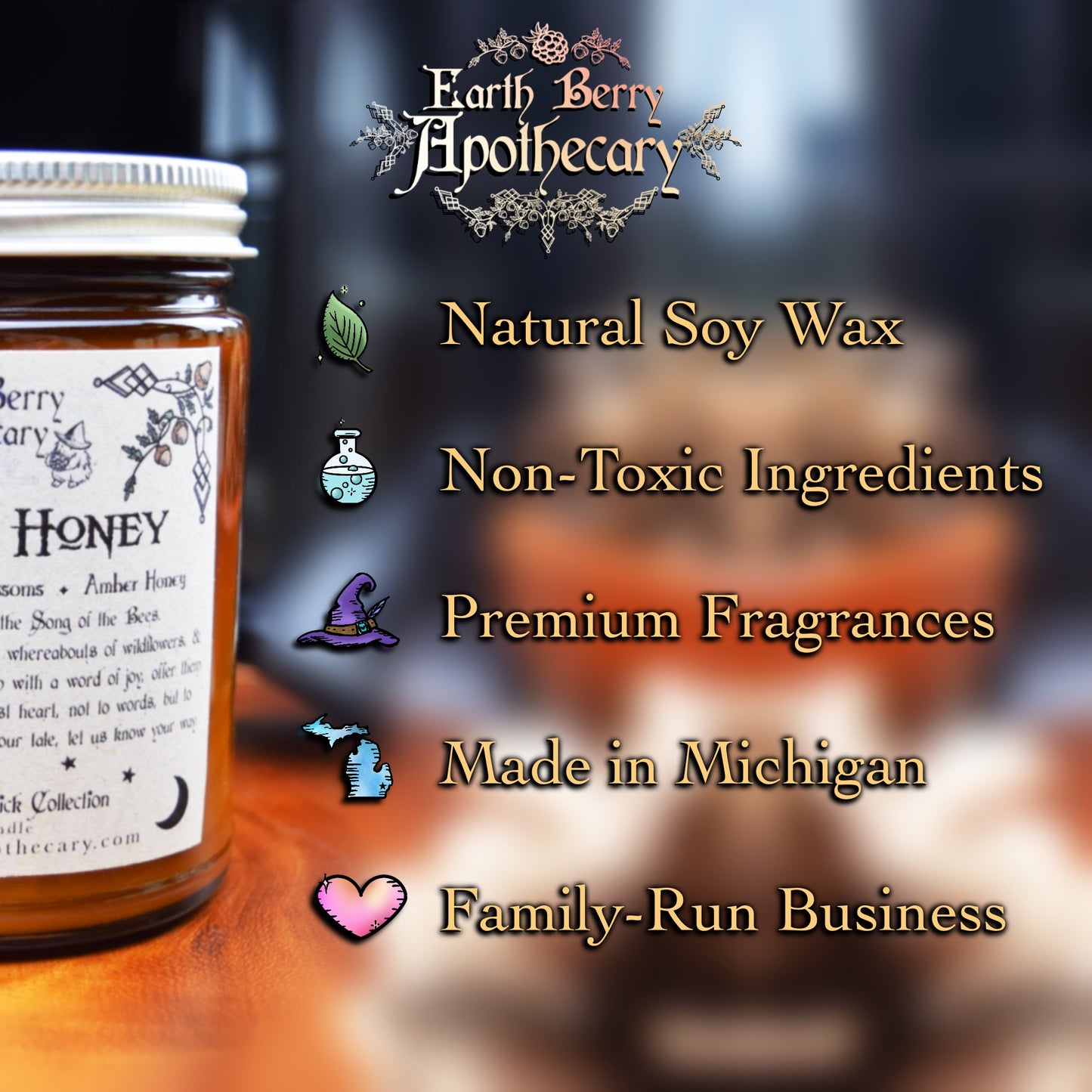 Traveler’s Tales Fantasy Soy Candles | Set of 3