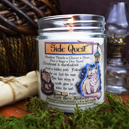 Side Quest | Meadow Thistle & Clover Soy Candle