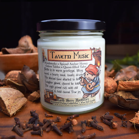 Tavern Music | Amber & Woodsmoke Soy Candle