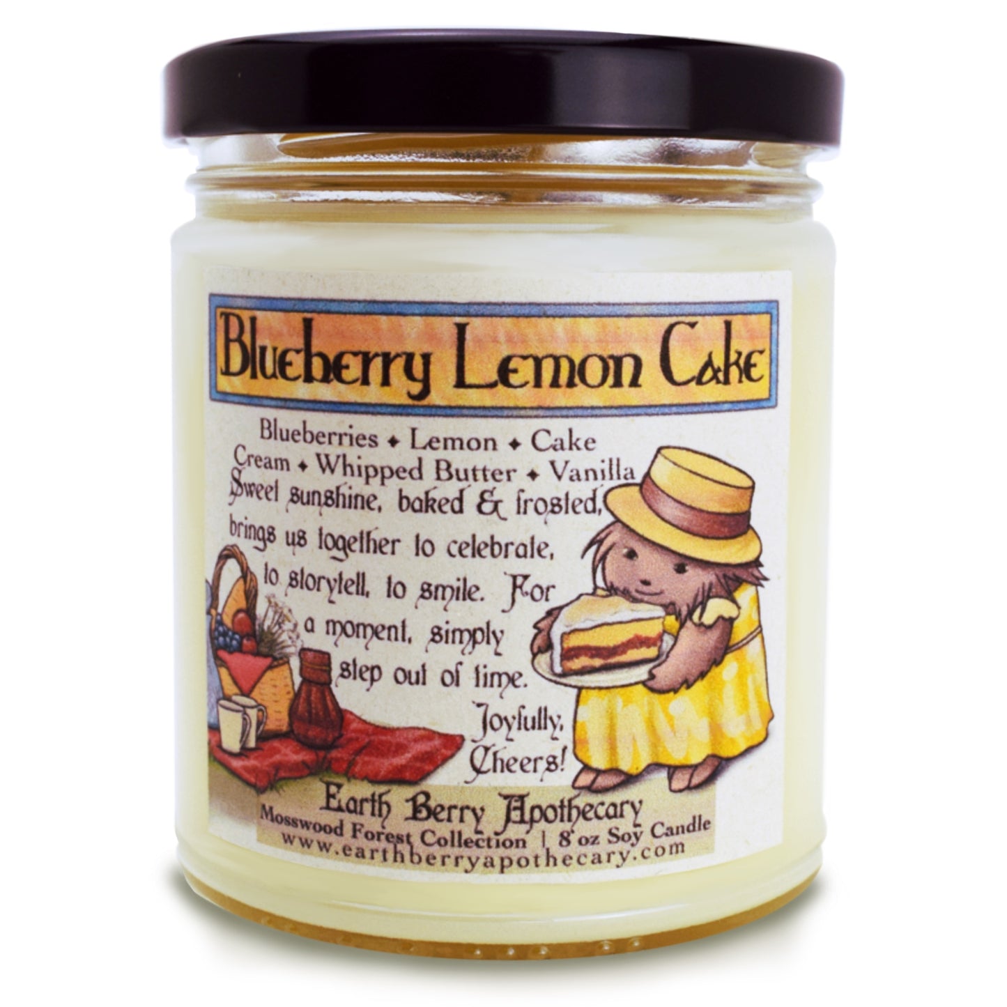 Blueberry Lemon Cake Soy Candle