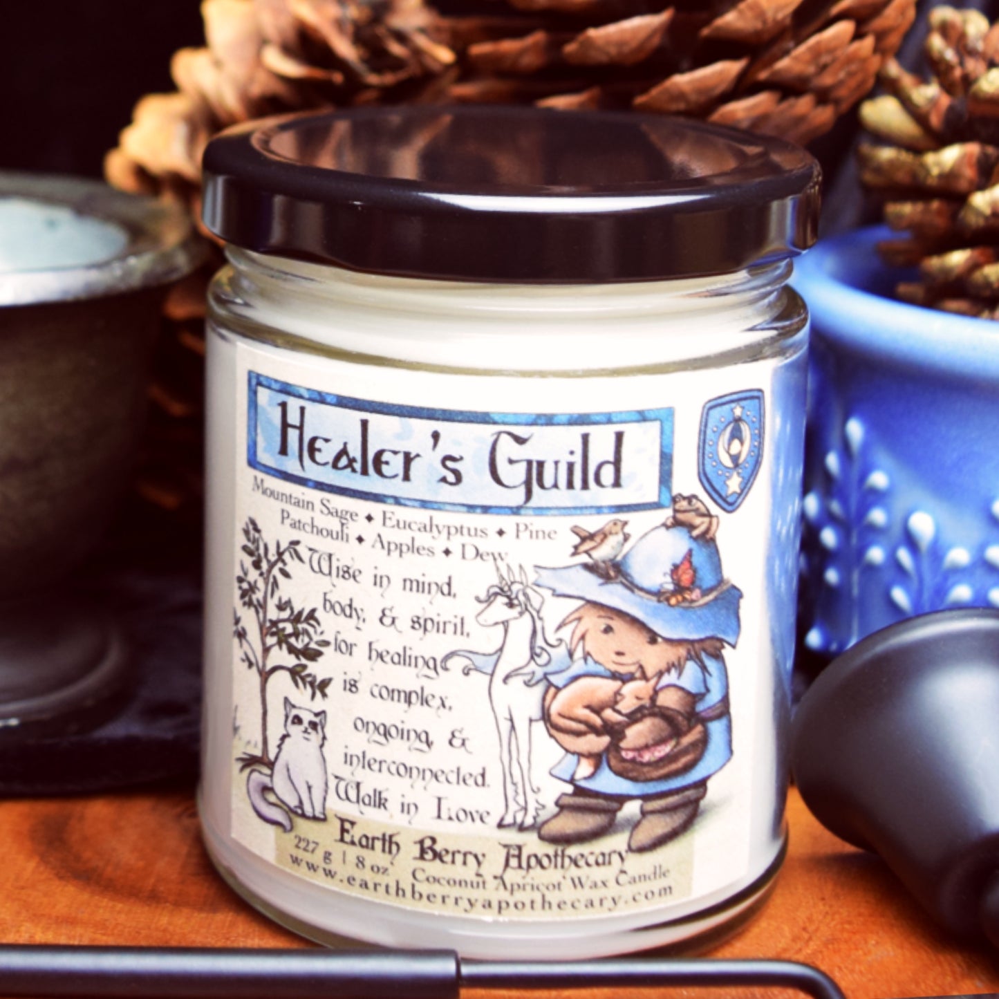 Fantasy Guild Candles | Coconut Apricot Wax | Set of 4