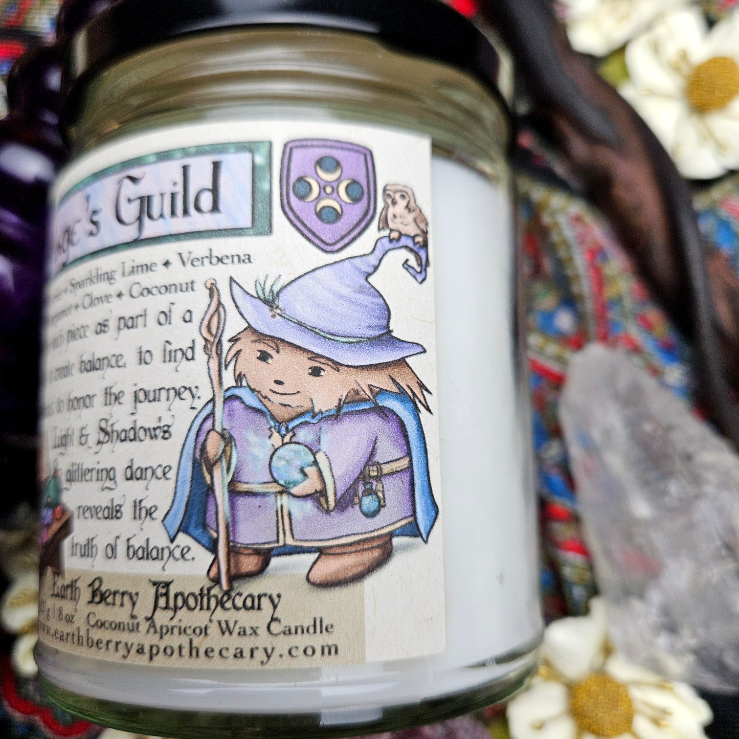 Mage’s Guild | Coconut Apricot Wax | Blackberry and Vanilla Candle