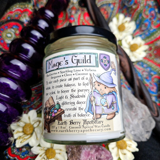 Mage’s Guild | Coconut Apricot Wax | Blackberry and Vanilla Candle