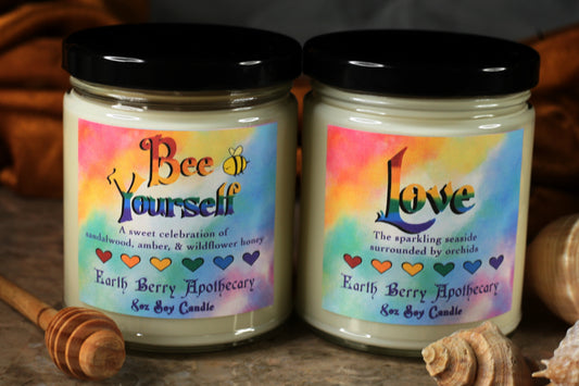 Love & Bee Yourself Soy Candle Set