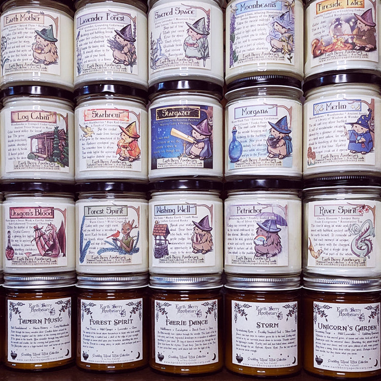 Fantasy themed candles for setting a great atmosphere 