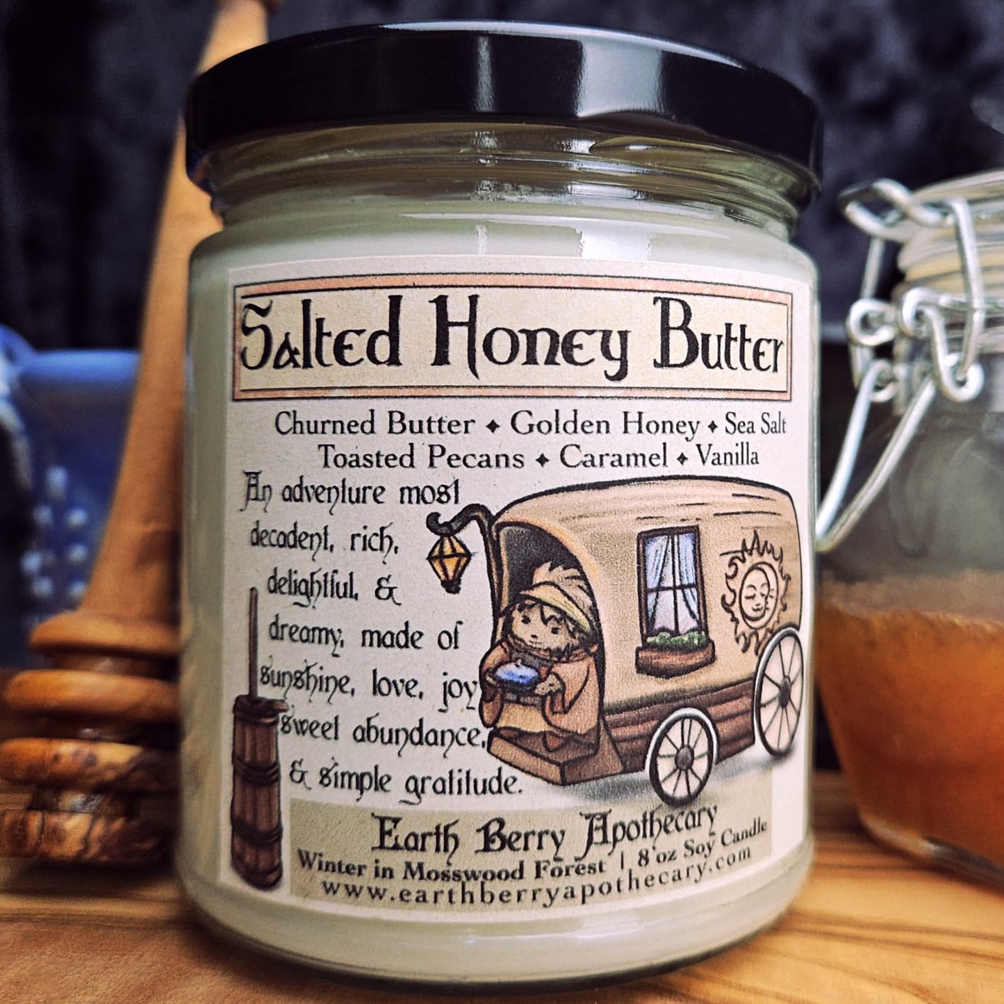 Salted Honey Butter Soy Candle