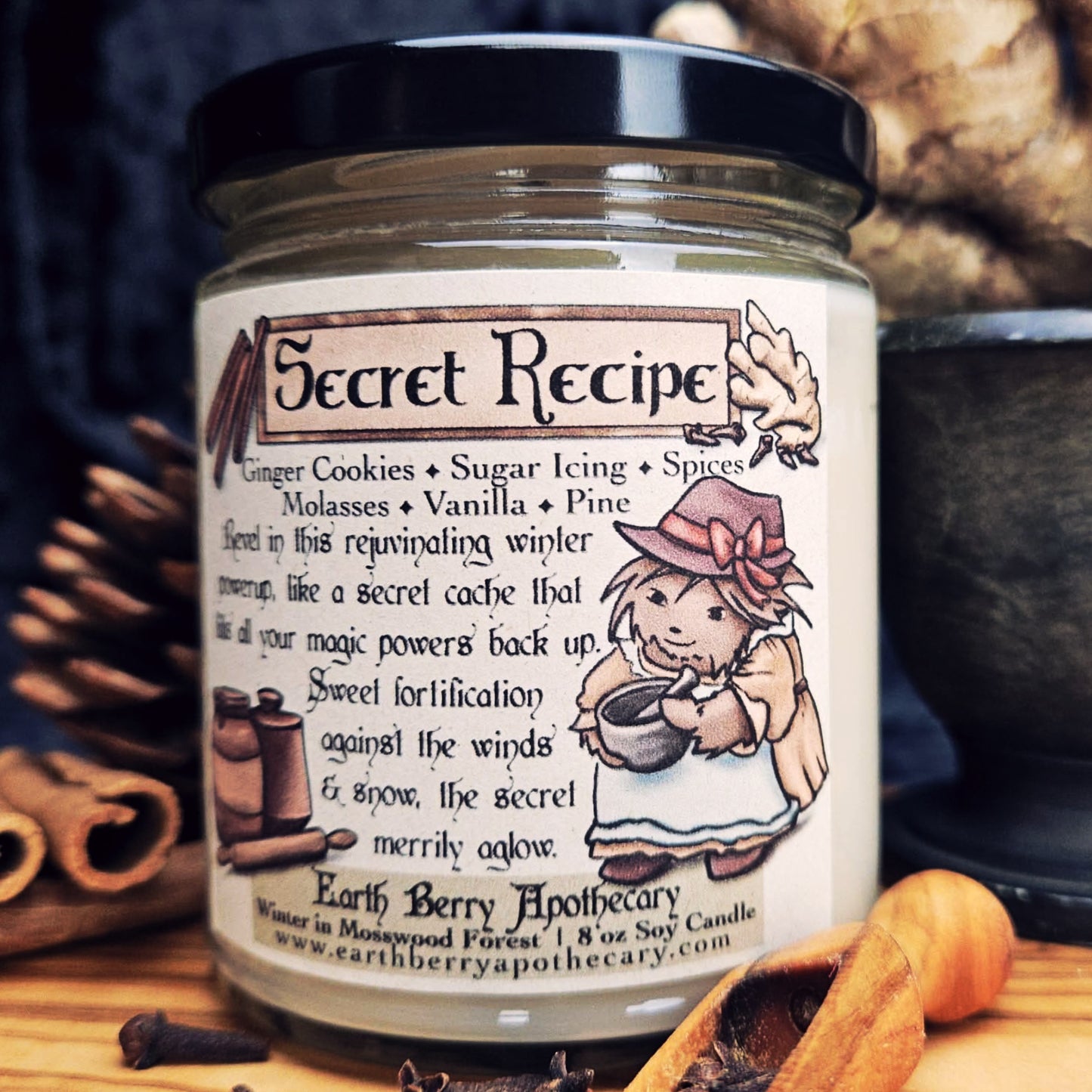 Secret Recipe | Ginger Cookie Soy Candle