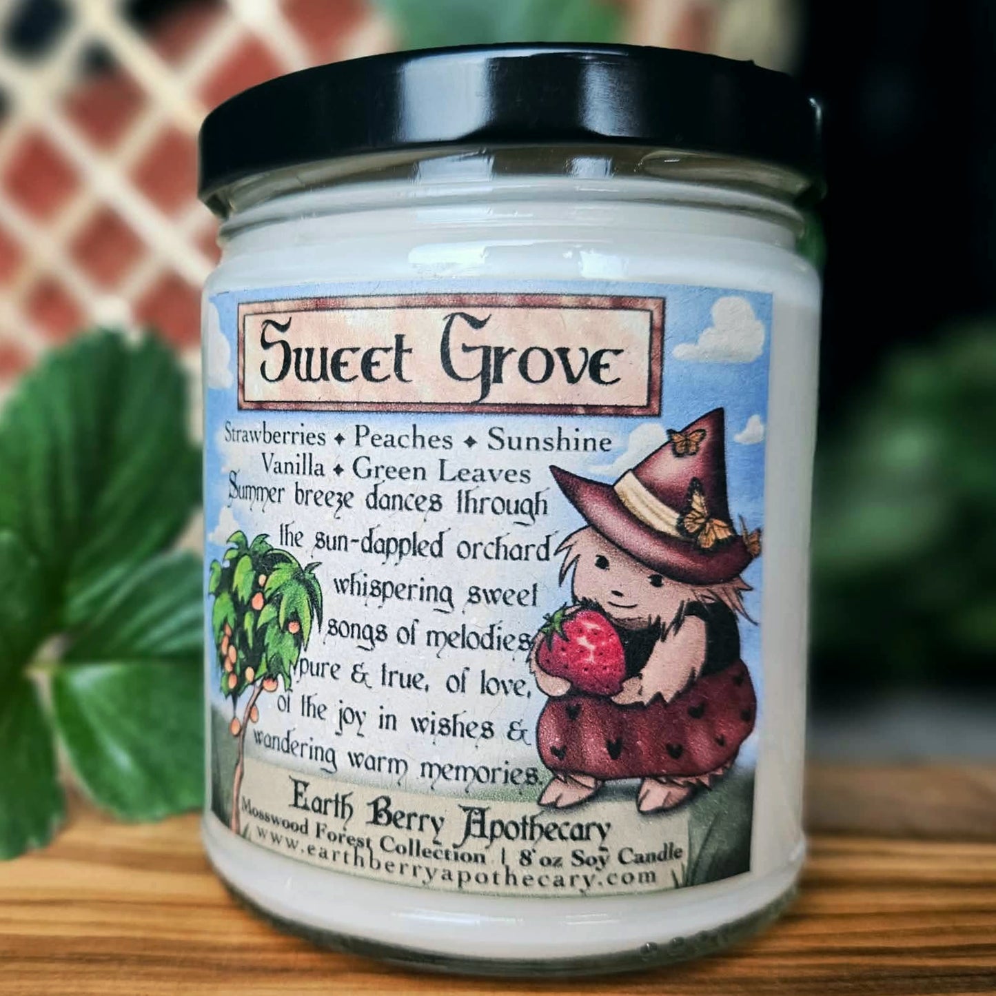 Sweet Grove | Peach & Strawberry Soy Candle