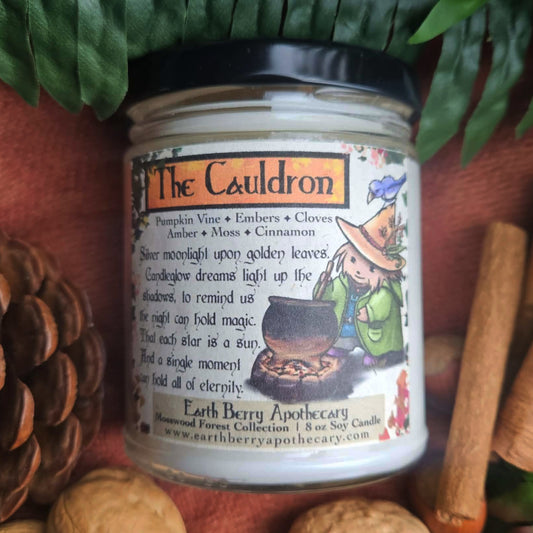 Cauldron | Woodsmoke Embers + Cinnamon Soy Candle