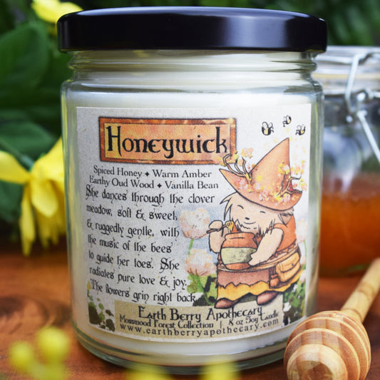 Spiced Honey & Vanilla Soy Candle ✦ Honeywick