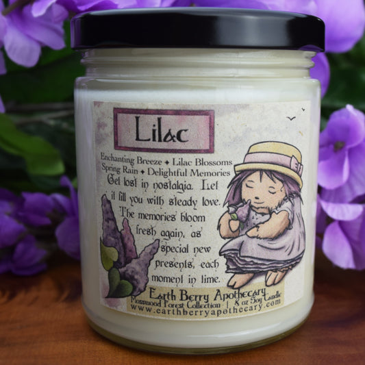 Lilac Spring Floral Soy Candle