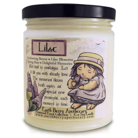 Lilac Spring Floral Soy Candle