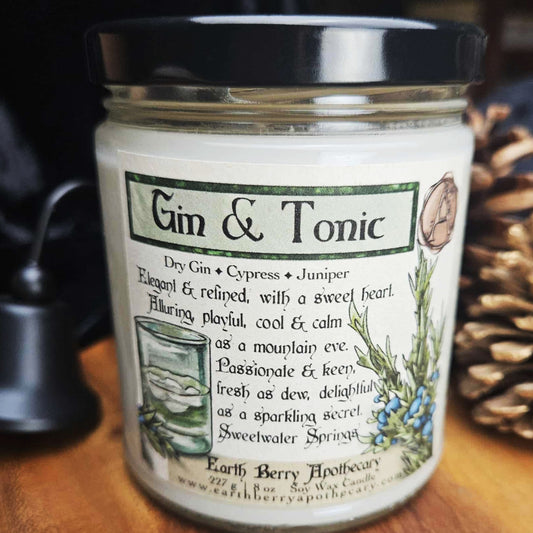 Gin & Tonic Soy Candle
