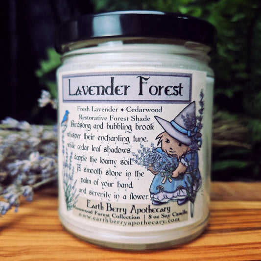 Lavender Forest | Cedar and  Lavender Soy Candle