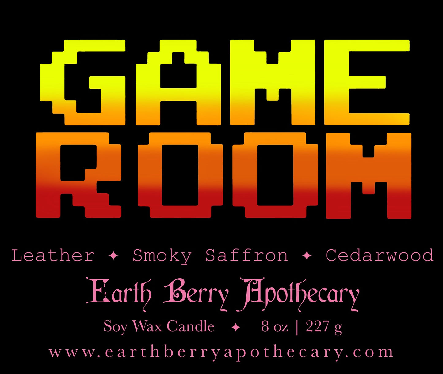 Game Room Soy Candle