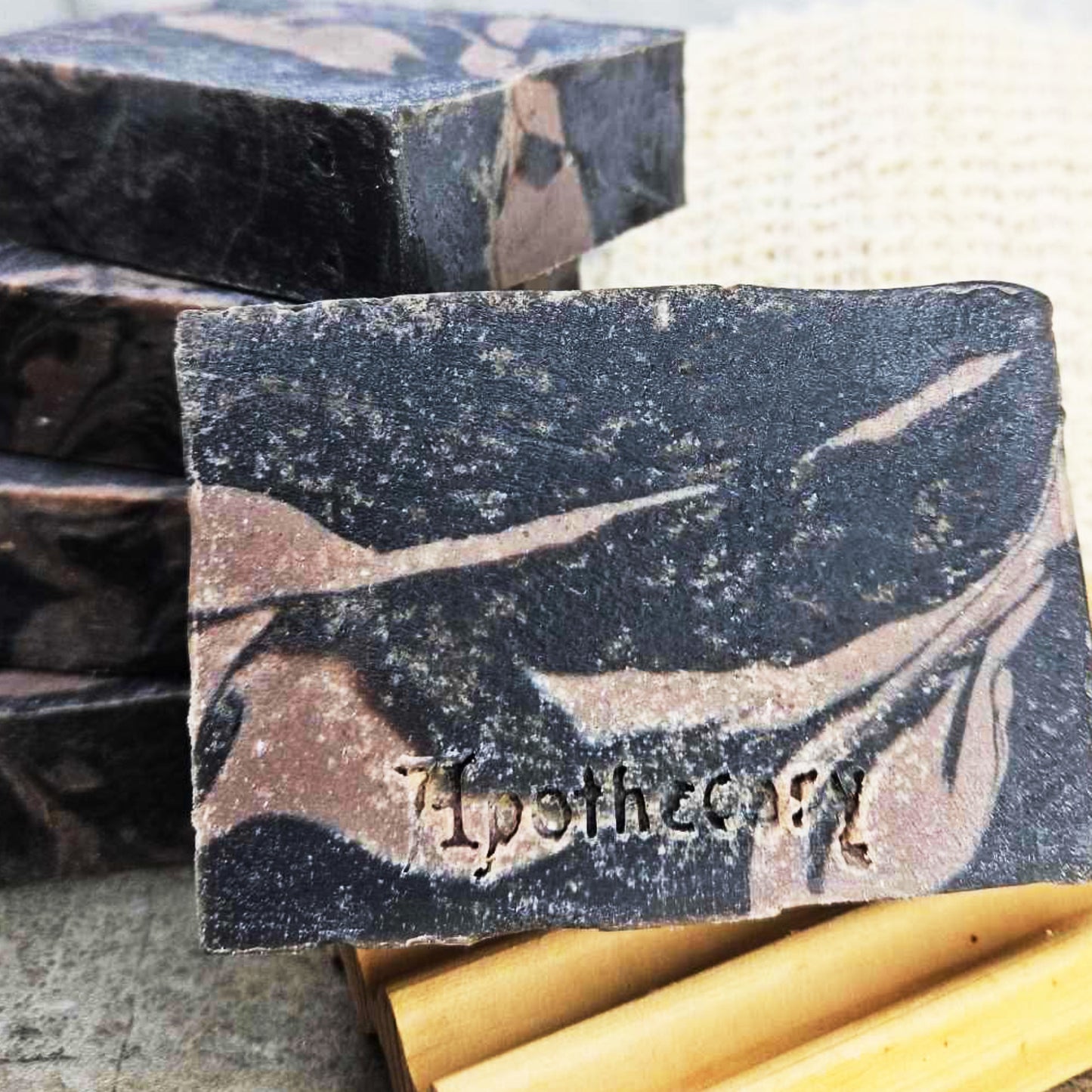Bards brew fantasy tavern bar soap made with charcoal