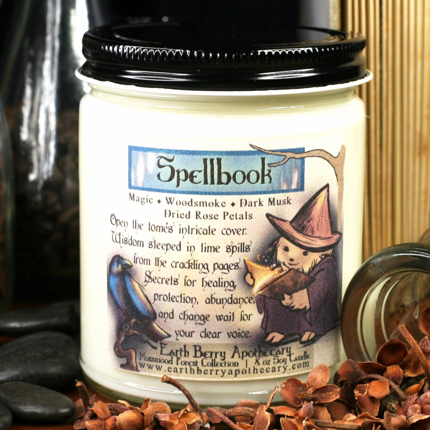 Spellbook Soy Candle