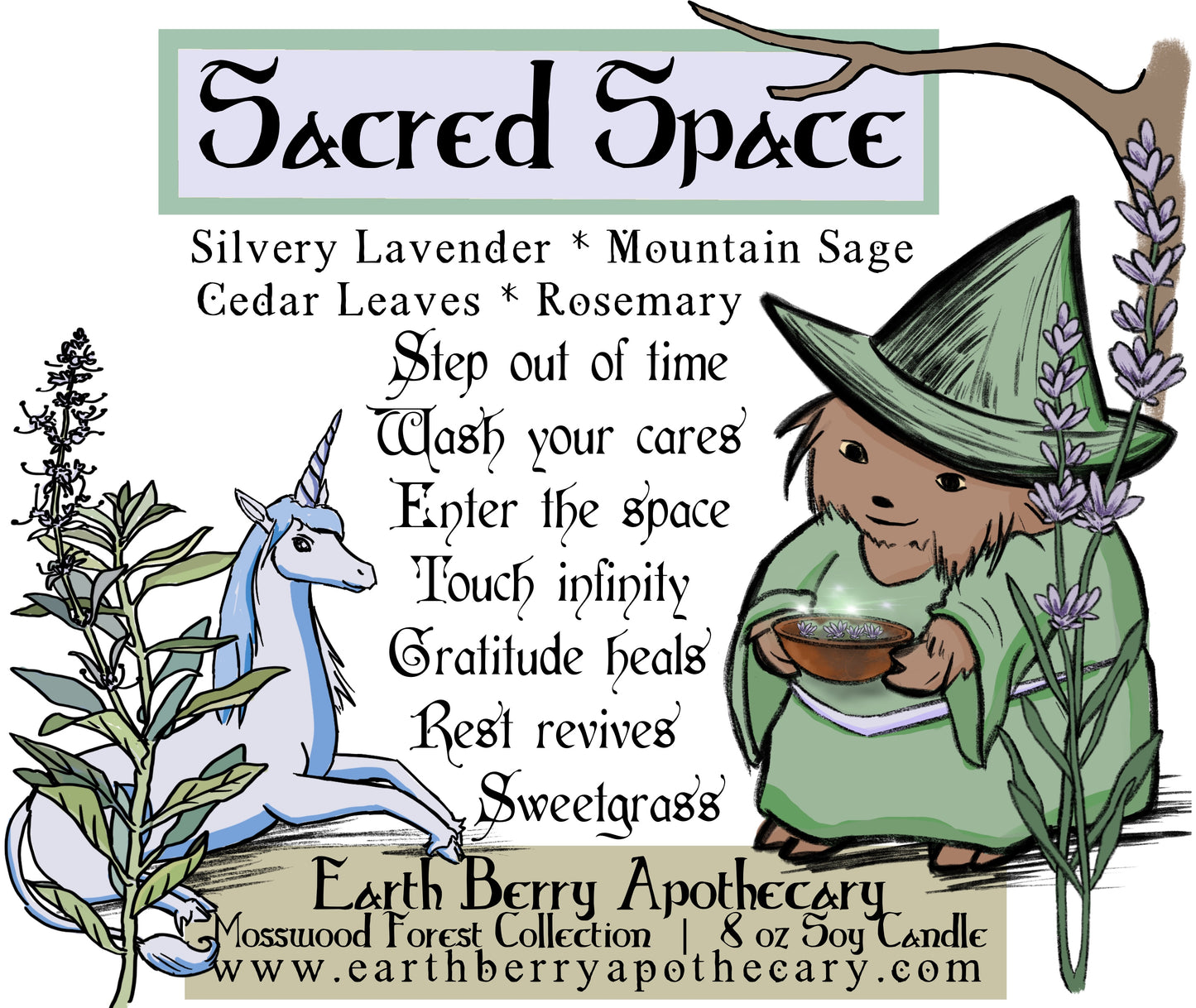 Sacred Space Soy Candle