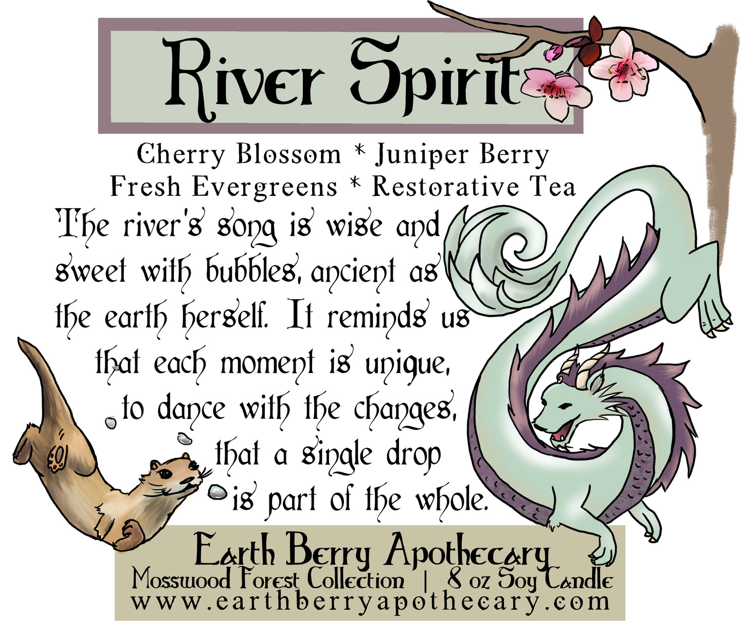 River Spirit Soy Candle