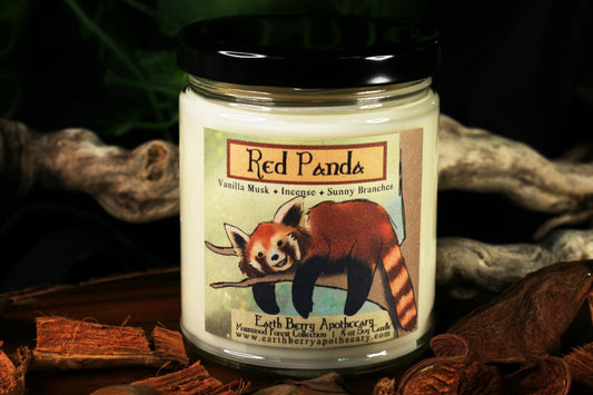 Red Panda Soy Candle