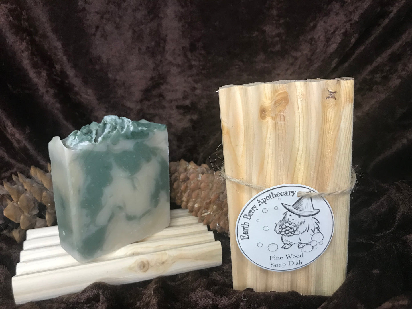 Rustic Pinewood Soap Dish