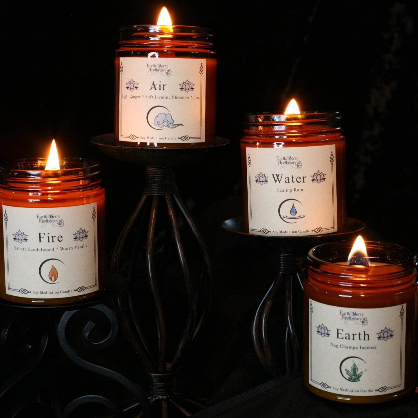 Crackling Wood Wick Candles