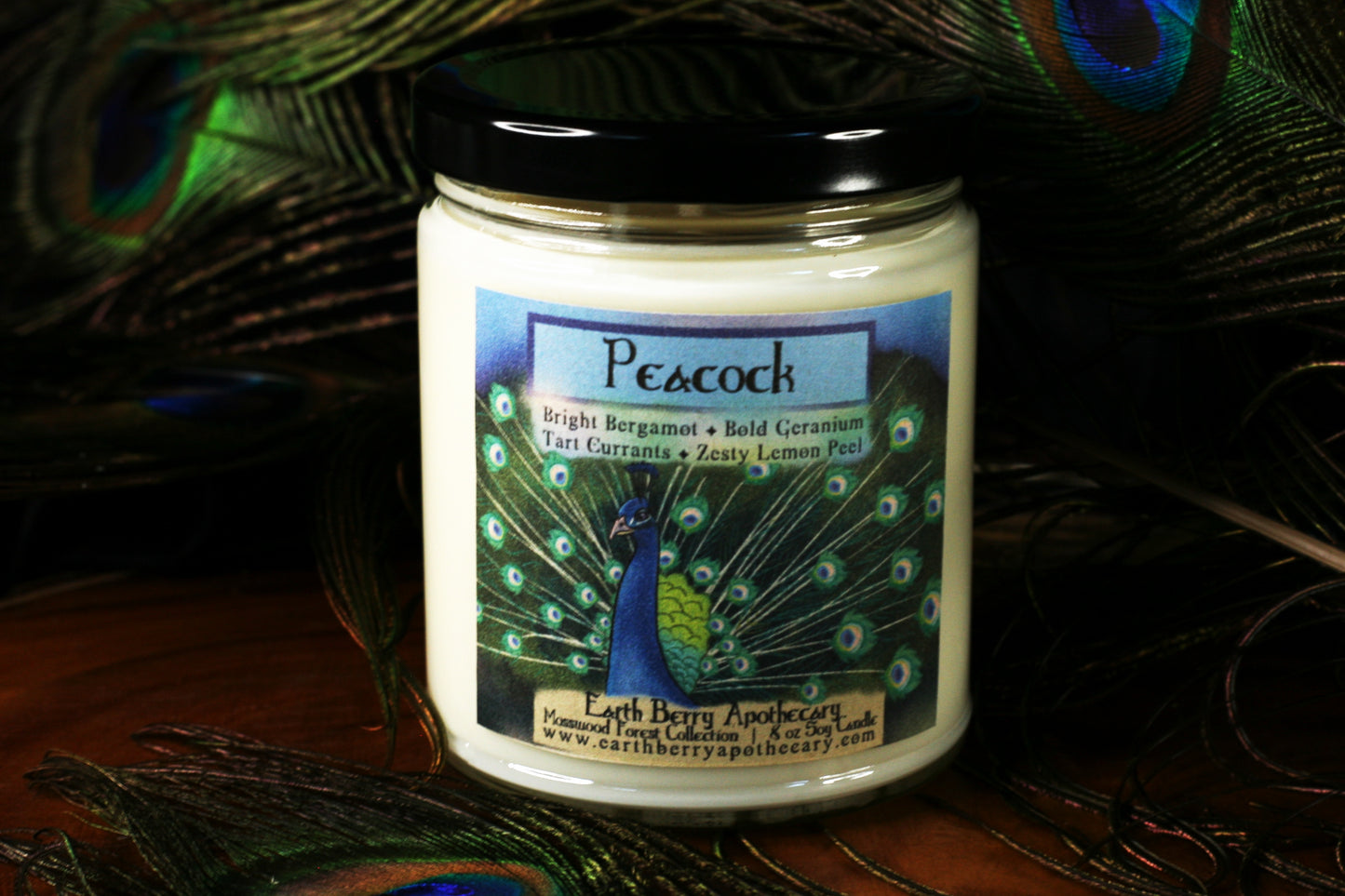 Peacock Soy Candle