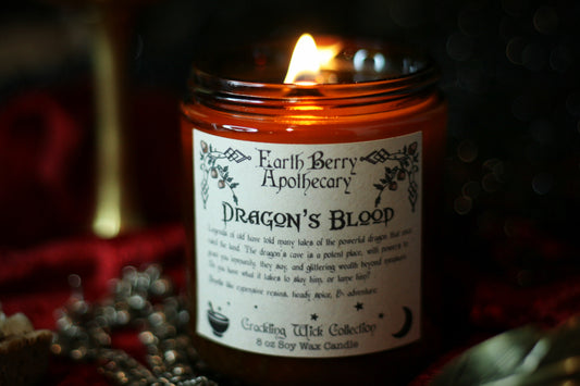 Dragon’s Blood Wood Wick Soy Candle