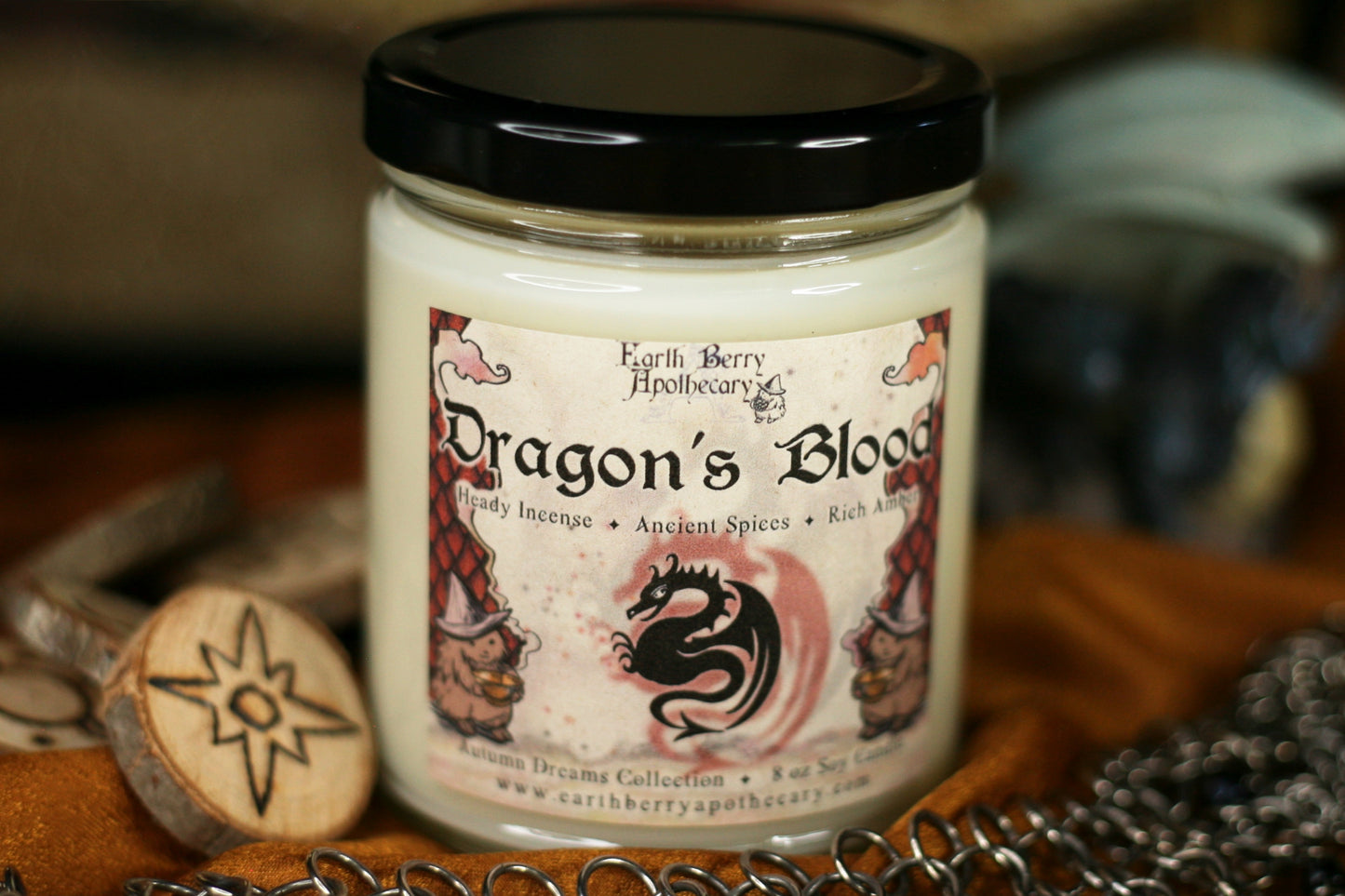 Dragon’s Blood Soy Candle